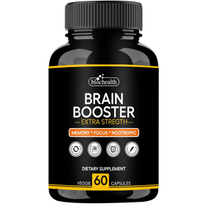 Brain Booster Extra Strength Memory Focus Nootropic Capsules