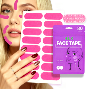 Precut Anti Wrinkle Facial Kinesiology Tape
