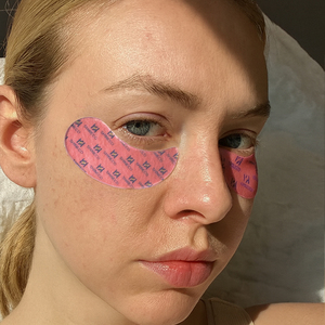 Low MOQ Custom Logo Peptide Collagen Eye Patch Puffiness Reducing Under Eye Hydrogel Mask