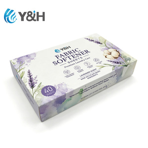 Concentrated Lavender Scent Disposable Fabric Softener Sheets