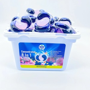 Eco Friendly Liquid Laundry Detergent Capsules